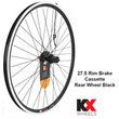 Cassette rear wheel
