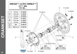 Campagnolo FC-RE011 Ultra Torque Chainset Spare Part Campagnolo FC-RE011 Ultra Torque Chainset Spare Part