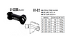 Nitto UI-22BX A-Head Stem In Black Nitto UI-22BX A-Head Stem In Black
