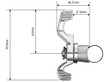 Dia Compe Ene Wing Shift Levers - Shimano/Campagnolo compatible Dia Compe Ene Wing Shift Levers - Shimano/Campagnolo compatible