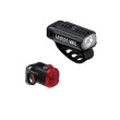 Lezyne Hecto Drive 500XL Front and Femto Rear Light Pair Black Lezyne Hecto Drive 500XL Front and Femto Rear Light Pair Black