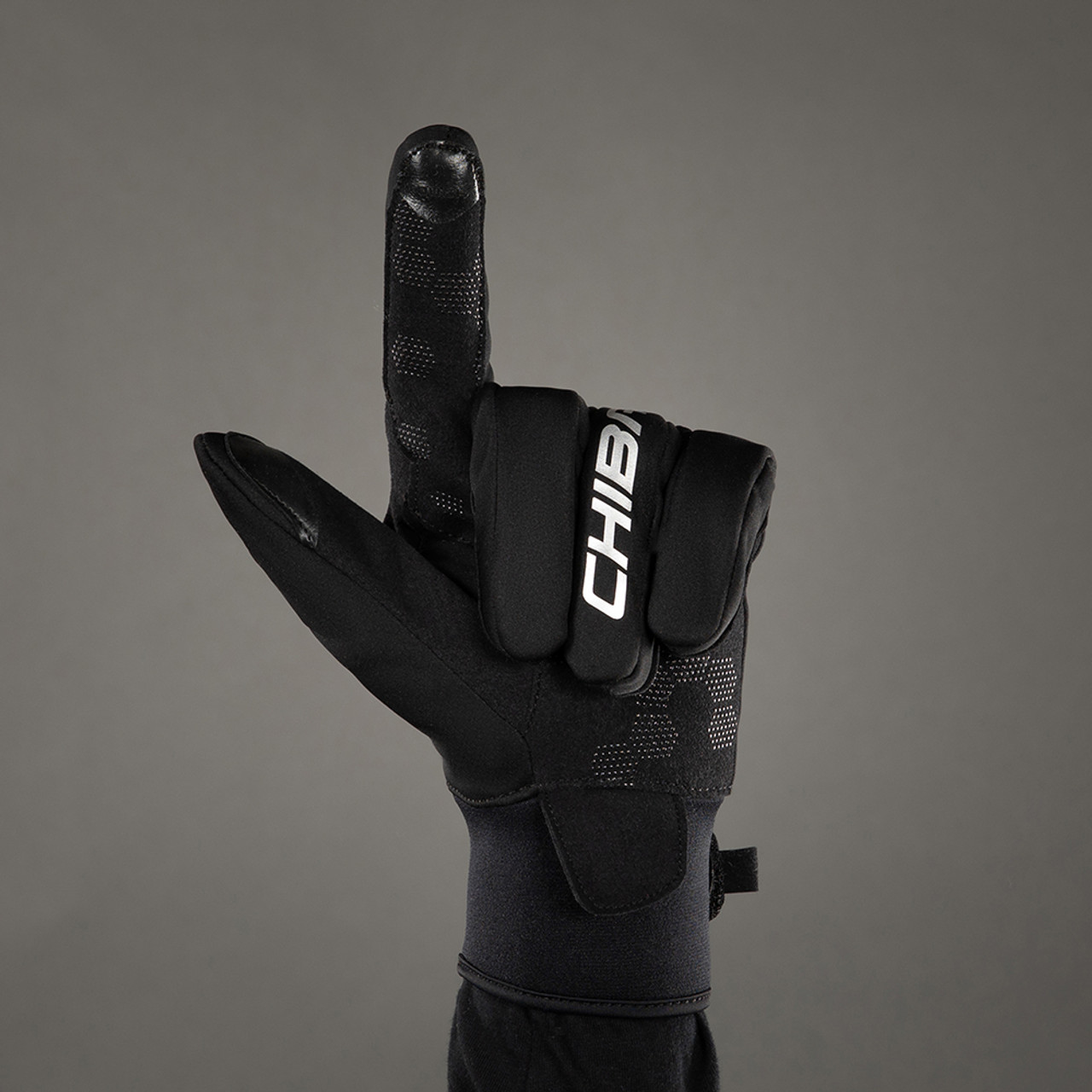 Chiba Classic II Windstopper Winter Gloves in Black All Sizes 