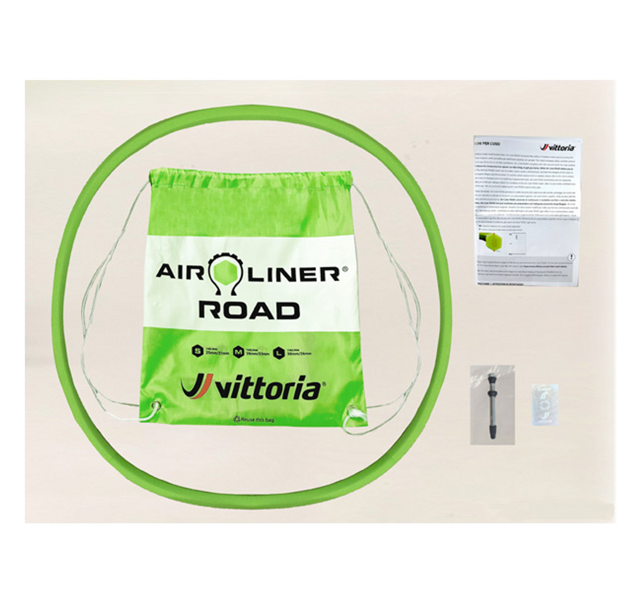 Vittoria Air Liner Tyre Insert Kit For Front and Rear Road Tubeless Tyres All Sizes RRP £89.99