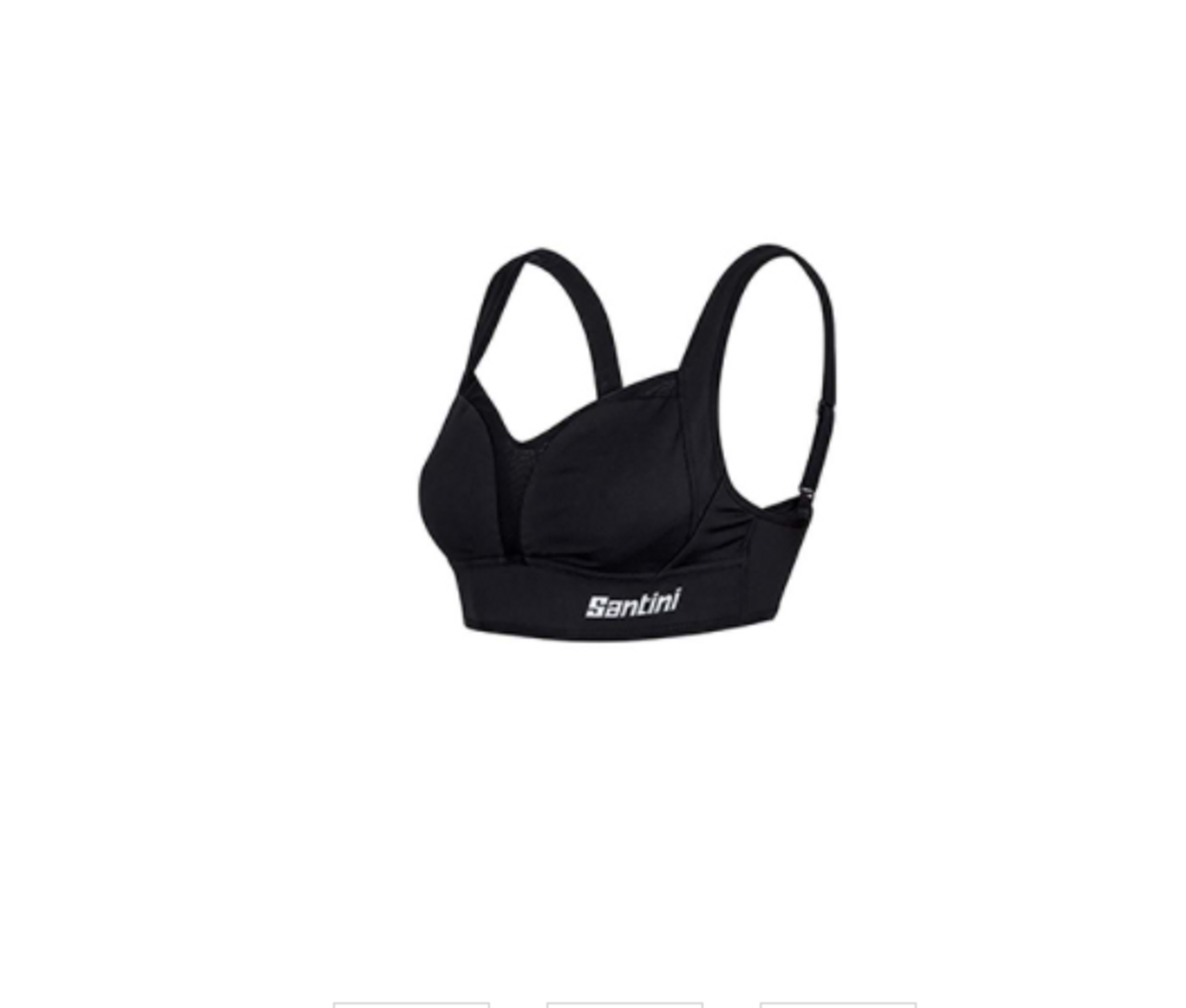 Santini EVA 2.0 Ladies Sports Bra In Black All Sizes