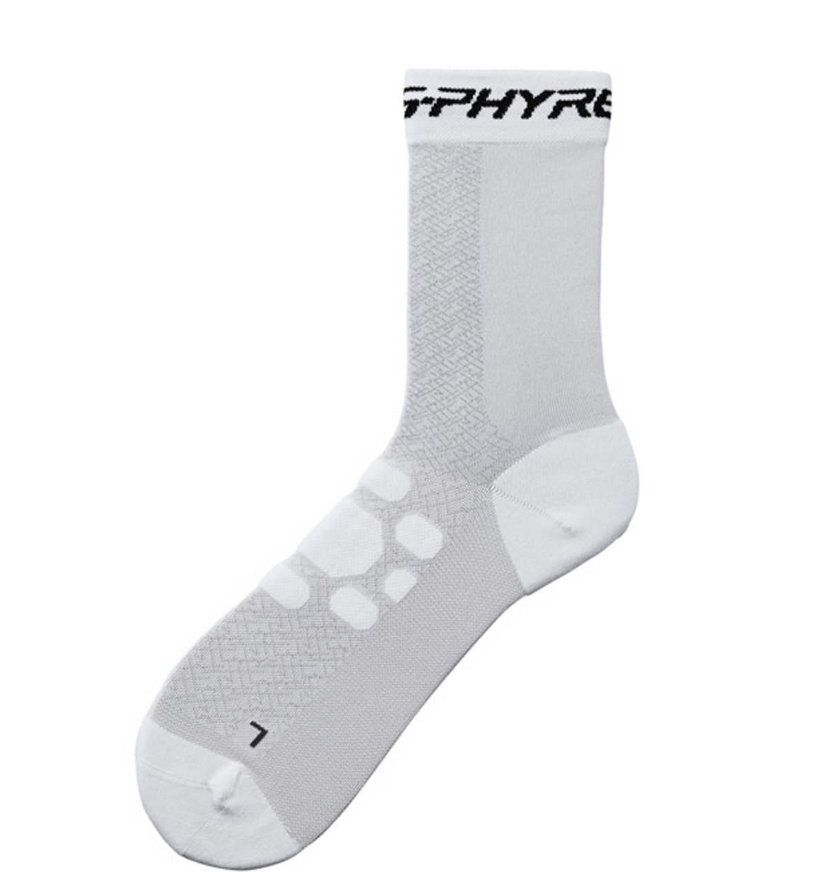 Shimano S-PHYRE Tall Socks In White All Sizes