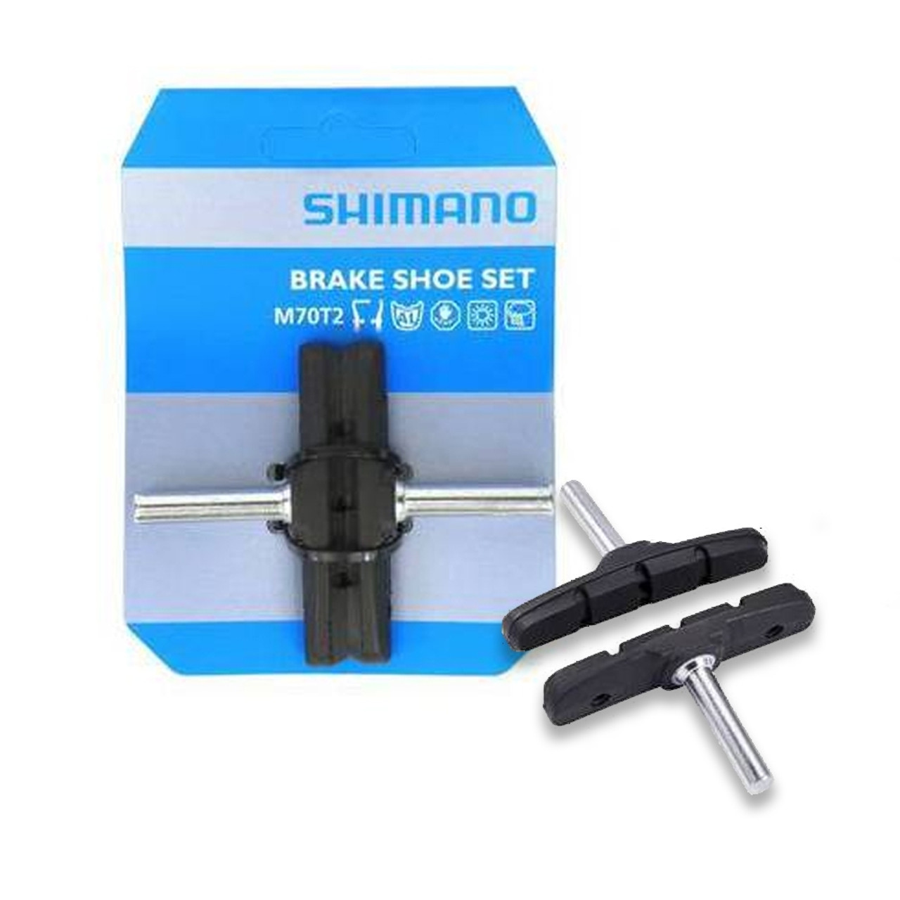 Shimano M70T2 V-Brake Shoe Set