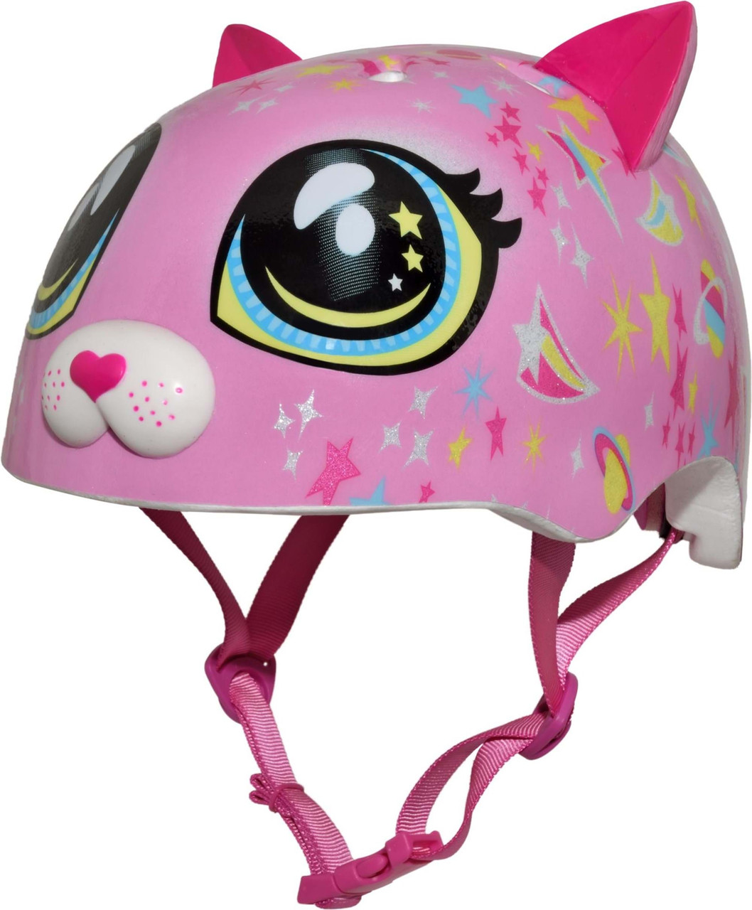 C-PREME RASKULLZ Childrens Helmet 5+ Years Astro Cat Pink Style Size 50-54CM
