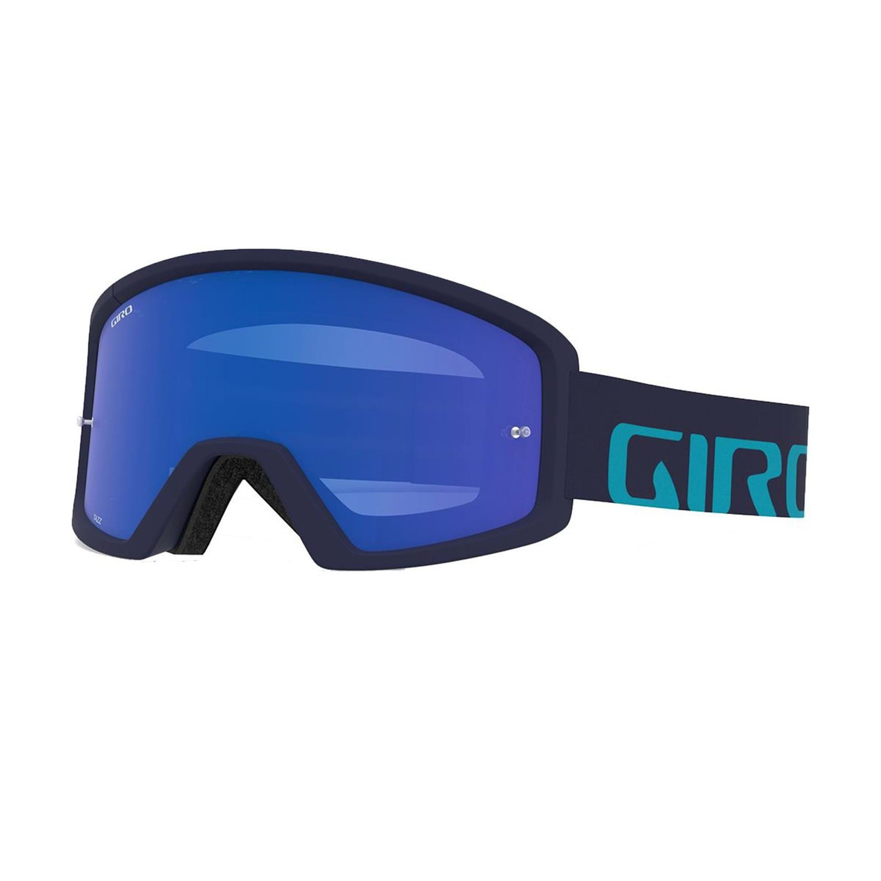 Giro Tazz Adults MTB Goggles In Matte Midnight/Iceberg Colbalt Blue Lens