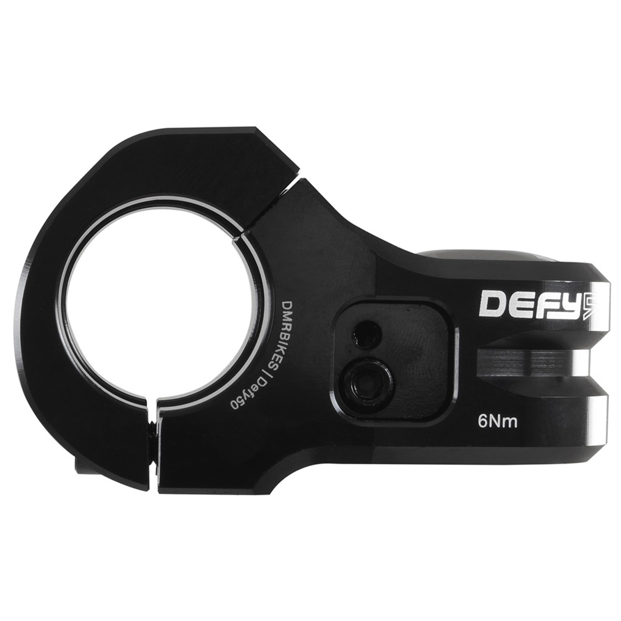 DMR Defy 50 MTB Stem 31.8mm Clamp 5mm Rise 50mm Reach In Black