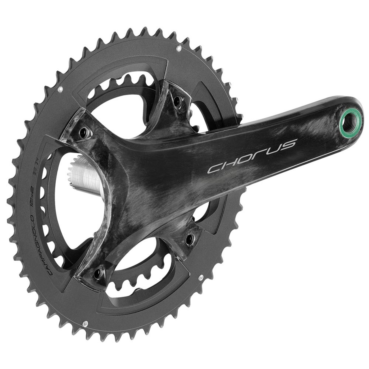 Campagnolo FC20-CH12 Chorus 12 Speed Ultra Torque Double Road Carbon Chainset In Black