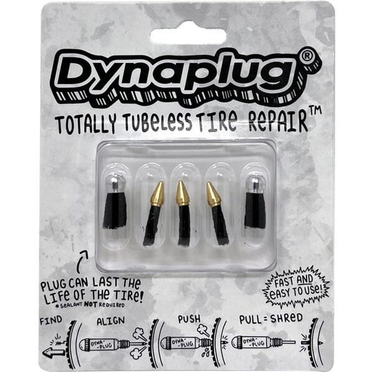 Dynaplug Refill Plug Pack - 3 x Soft Nose 2 x Mega Plugs