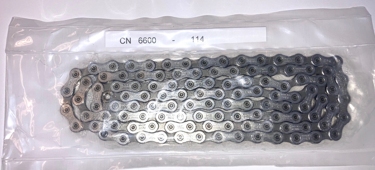 Shimano Ultegra 6600 10spd OEM 114 Link Unboxed Workshop Chain In Silver/Grey