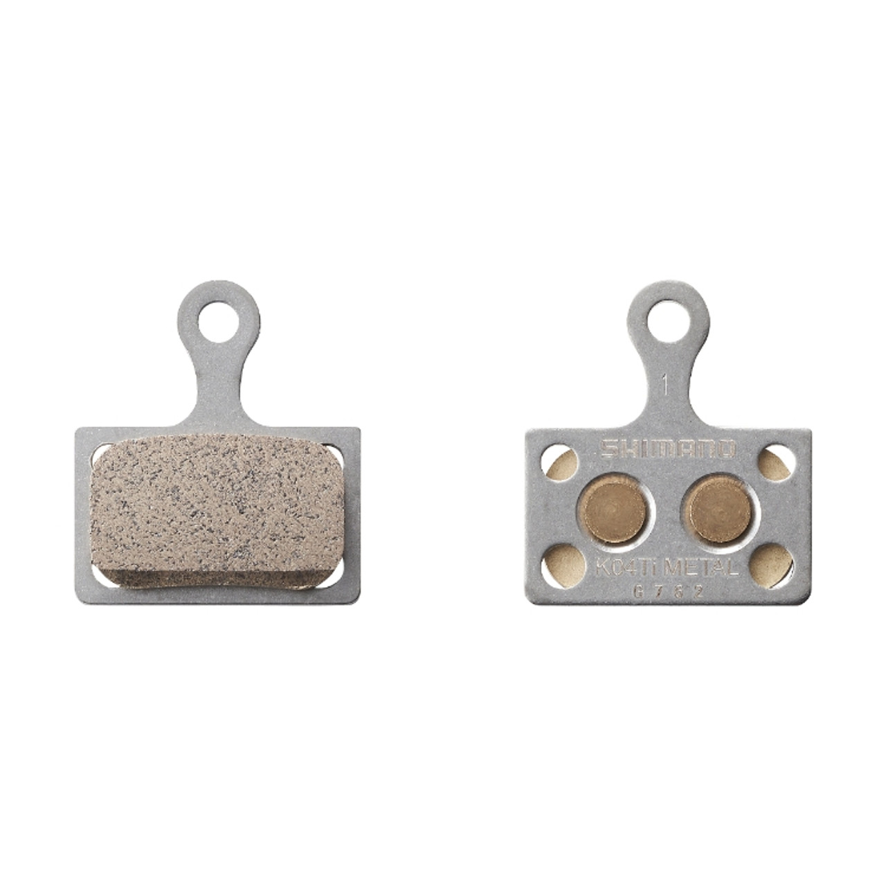 Shimano K04TI Sintered Titanium Backed Disc Brake Pads For XTR, XT, DURA-ACE, ULTEGRA, TIAGRA, GRX