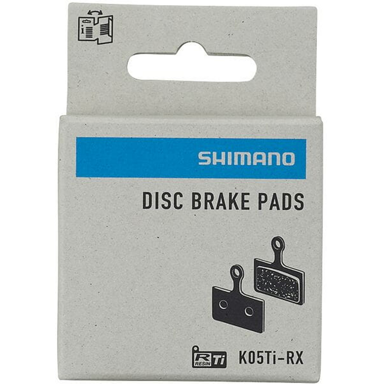 Shimano K05TI-RX Resin Titanium Backed Disc Brake Pads For Dura-Ace, SLX, Ultegra, XTR, 105, Tiagra, GRX