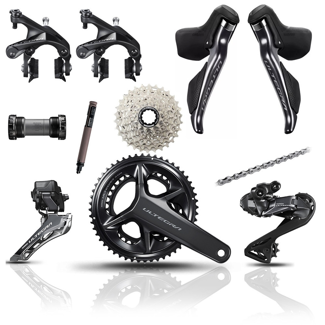 Shimano ultegra rim sales brake groupset