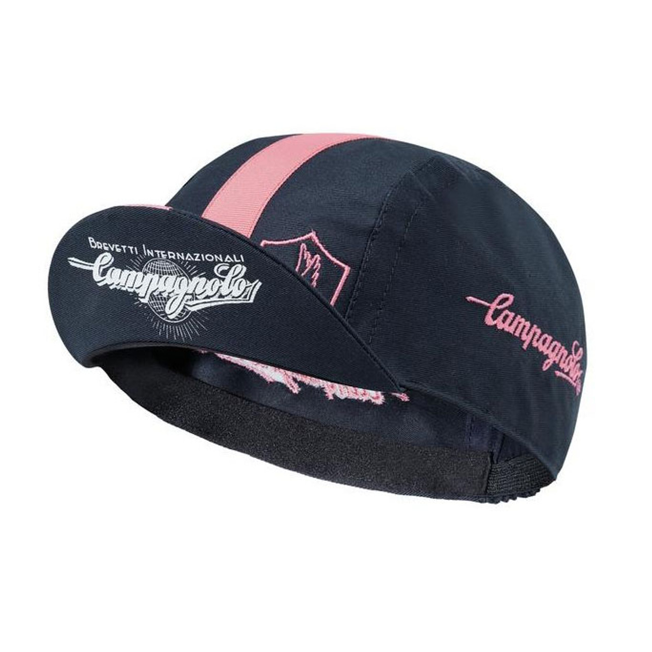 Campagnolo Deluxe Cycling Cap Giro D'Italia Pink /Navy One Size