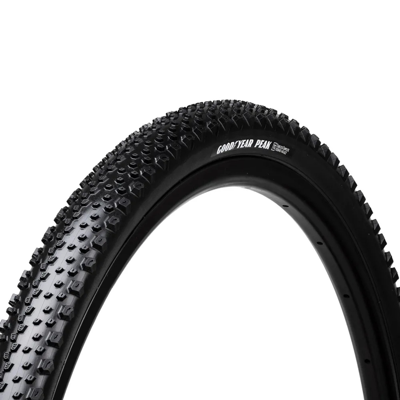 Goodyear Peak Ultimate Tubeless Complete MTB Trail XC Tyre In Black 700 x 40c