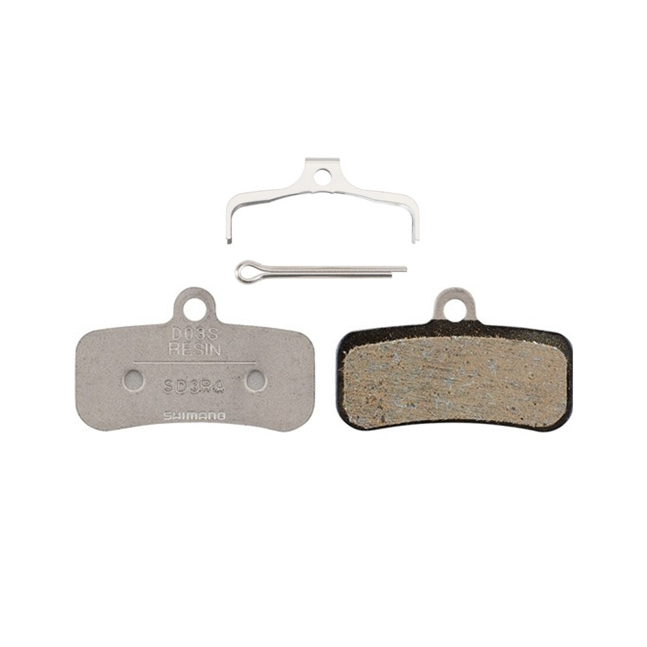 Shimano MTB D03S Steel Backed Resin Mountain Bike Brake Pads  Fits - BR-MT420, Deore XT BR-M8020, BR-M8120