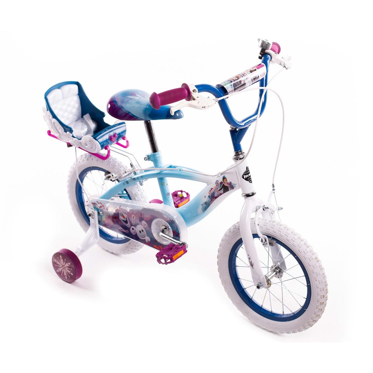 Huffy Children's Frozen Toddler 14-Inch Bike With Stabilisers For Ages 4 to 6 years old