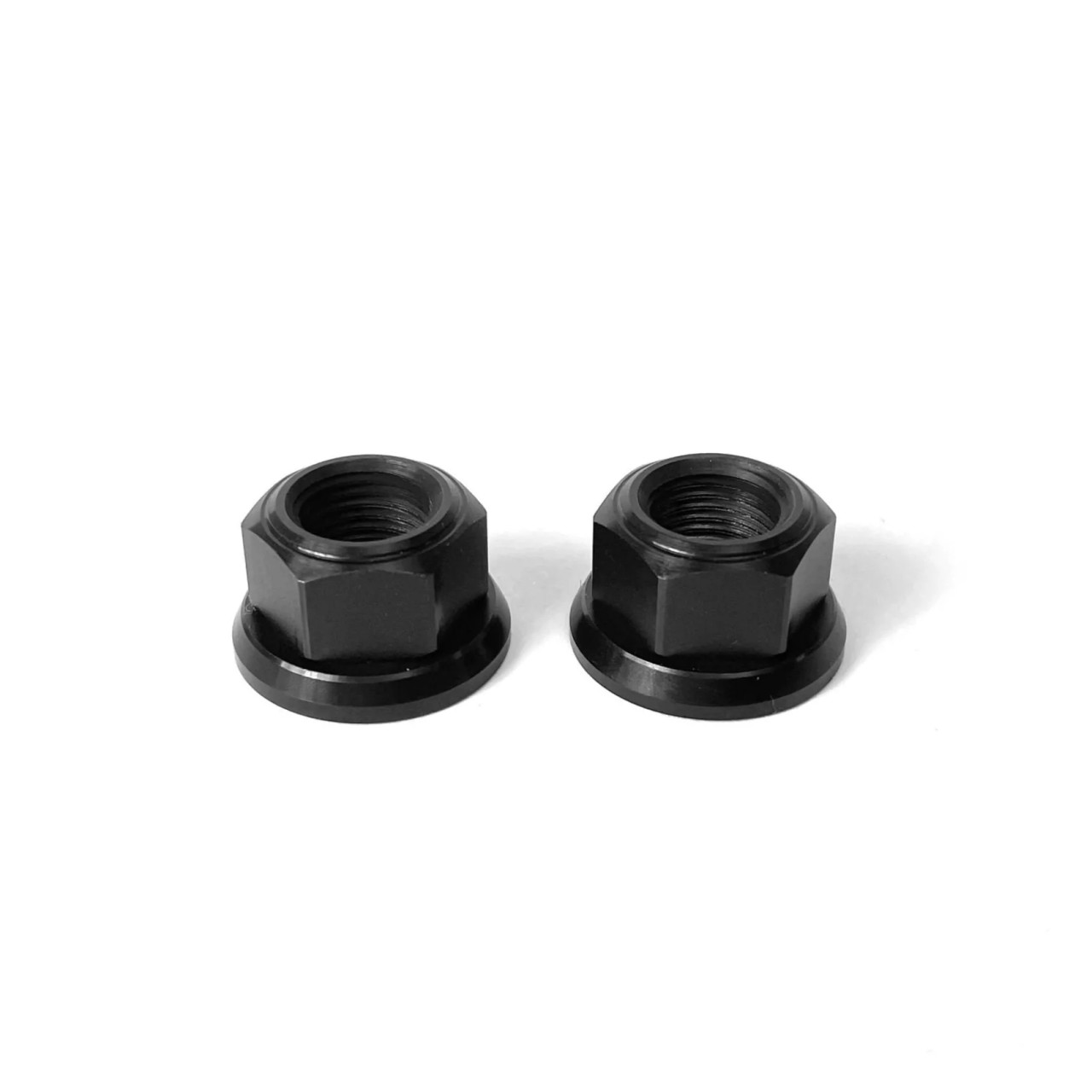 Runwell Elite Groove 12mm Hub Nuts For Campagnolo Rear Hubs 10 x 26 Threaded  x2