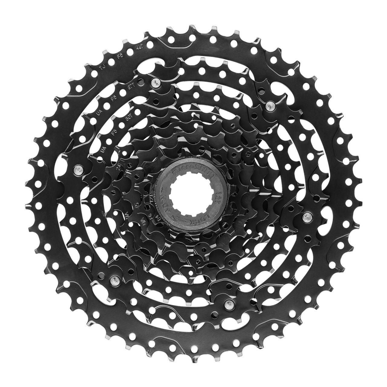 Microshift H083 Acolyte H-Series 8 Speed Cassette Shimano Compatible With HG Freehub