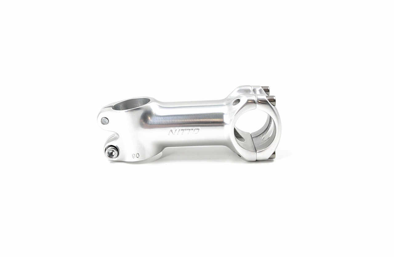 Nitto UI-21EX ステム 100mm 31.8 シルバー NITTO* UI-21 EX stem (silver) - BLUE LUG ONLINE STORE