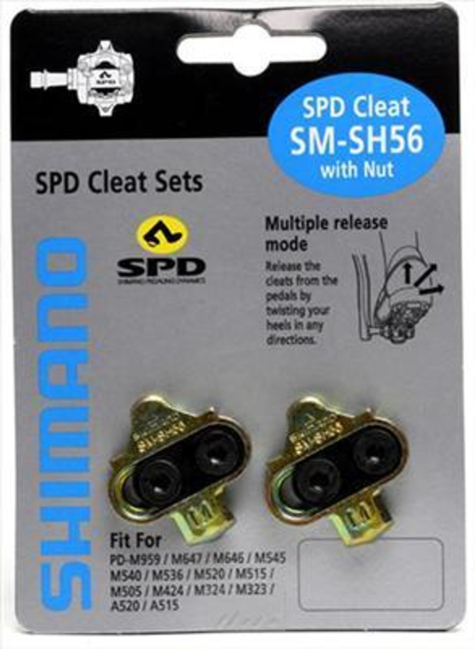 spd multi release cleats