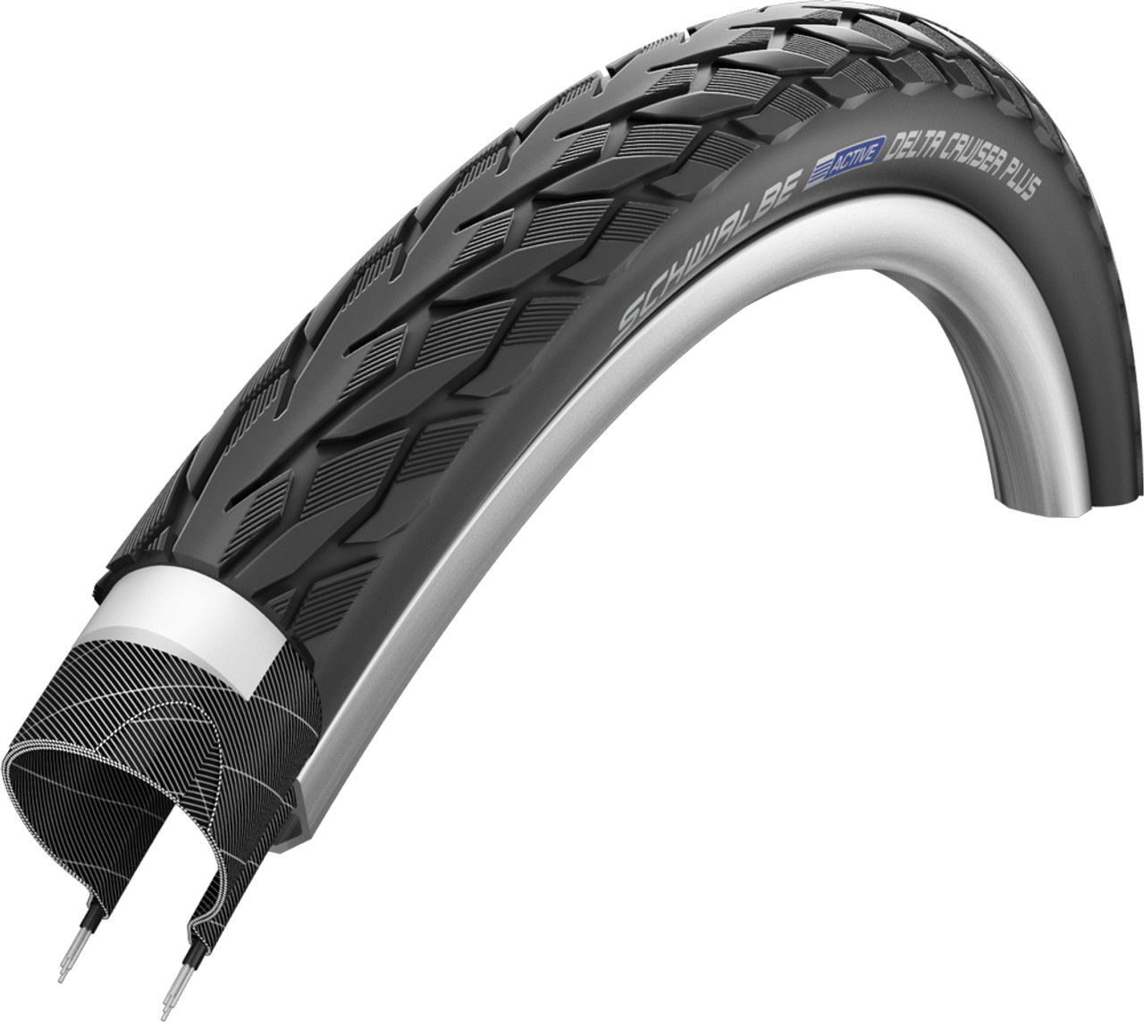 Schwalbe Delta Cruiser Plus Active PunctureGuard SBC Rigid Tyre