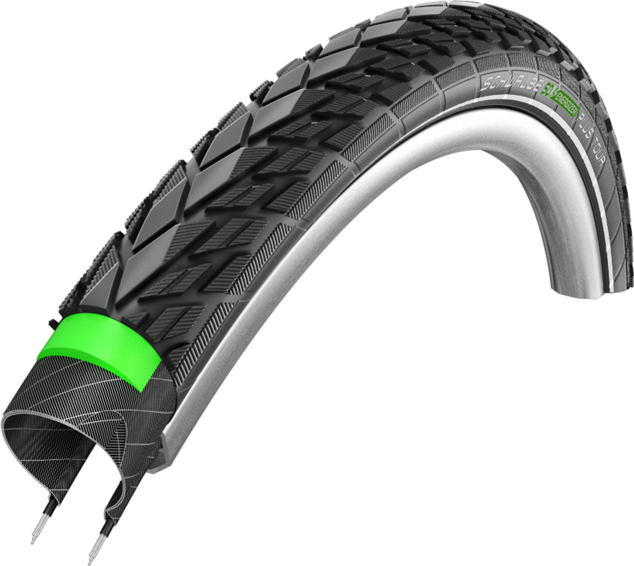 Schwalbe Energizer Plus Tour Performance GreenGuard Rigid E-Bike Tyre 700 x 47