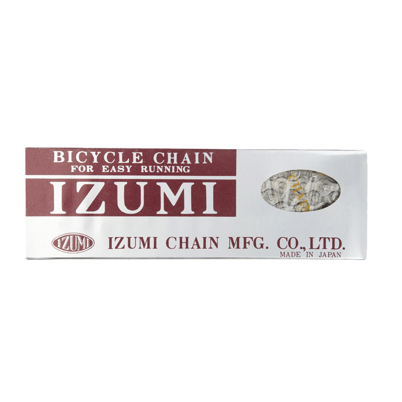 Izumi 1/8 Standard Track/Fixed Chain In Silver