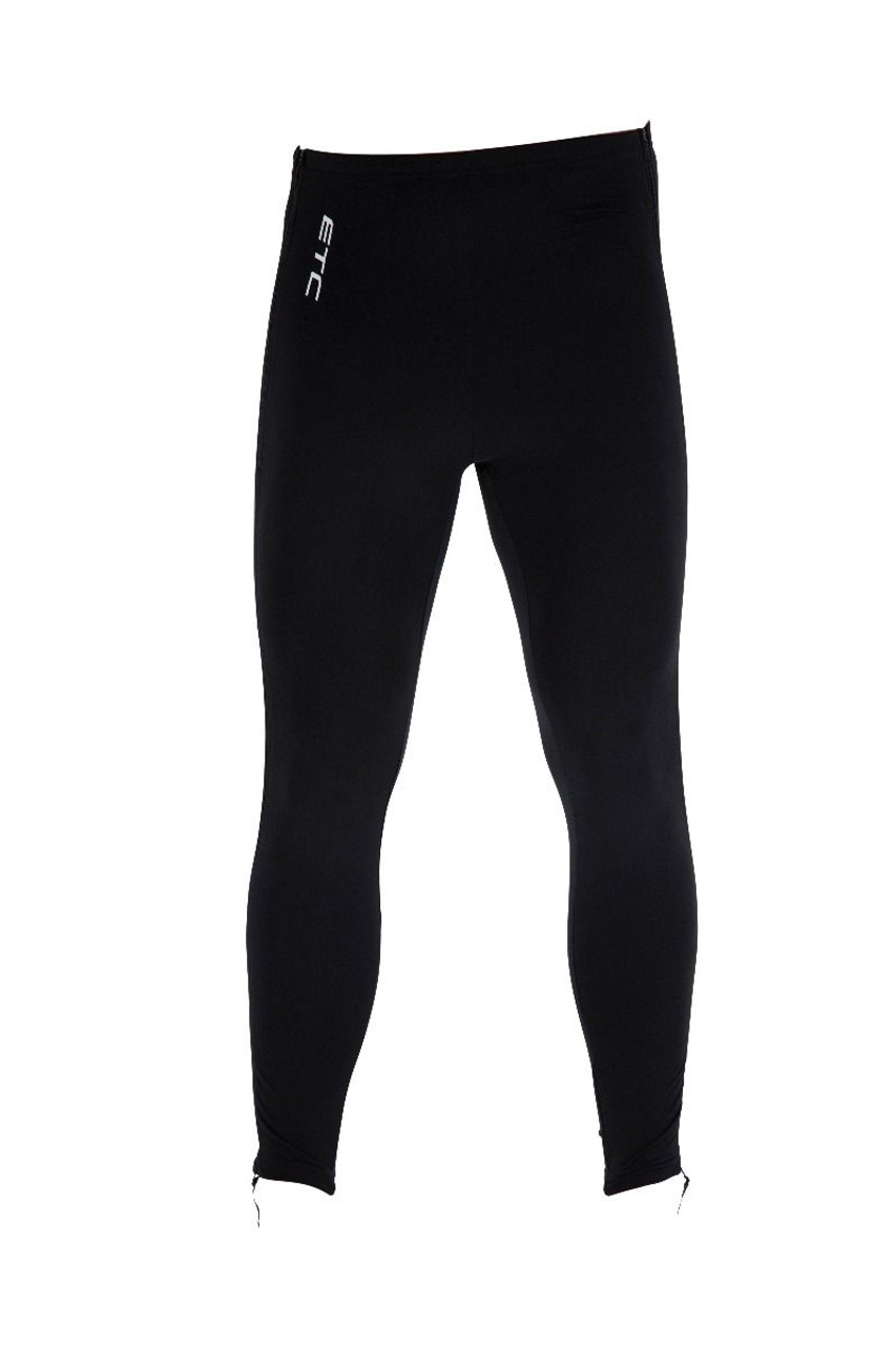 ETC Warm Up Full Zip Tights Black All Sizes