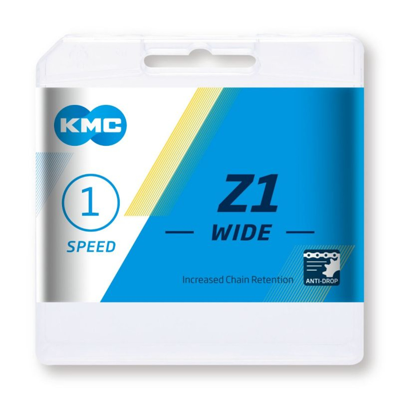 KMC Z1 Wide 1/3 Speed Chain 112 Link Gold