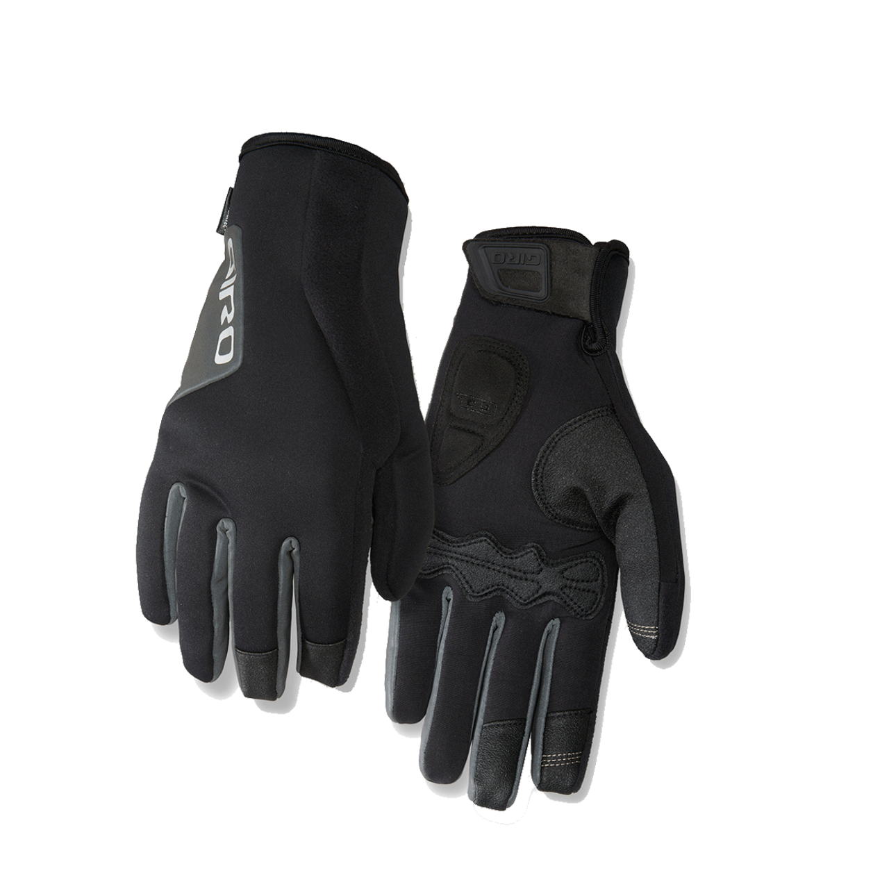 Giro Ambient 2.0 Adults Water/Wind Resistant Breathable Soft Shell Gloves  In Black