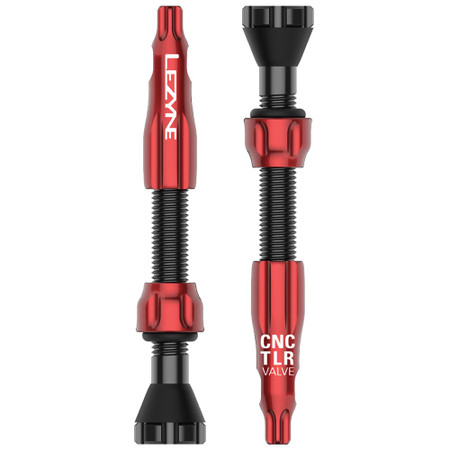Lezyne CNC Tubeless Valves Size 44mm All Colours With Integrated Valve Core Tool Lezyne CNC Tubeless Valves Size 44mm All Colours With Integrated Valve Core Tool