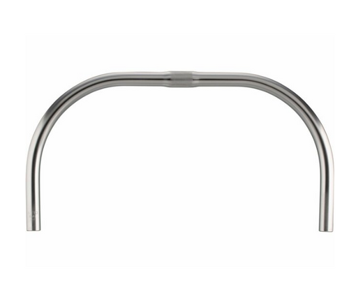Nitto B622AA City Handlebars In Silver Nitto B622AA City Handlebars In Silver