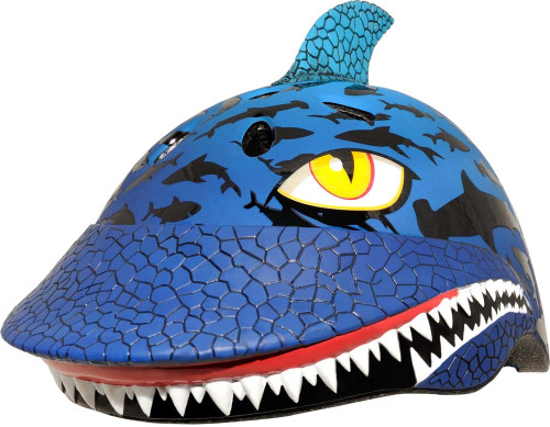 C-PREME RASKULLZ Childrens Hemet 5+ Years Shark Jaws Style Unisize Kids 50-54cm C-PREME RASKULLZ Childrens Hemet 5+ Years Shark Jaws Style Unisize Kids 50-54cm