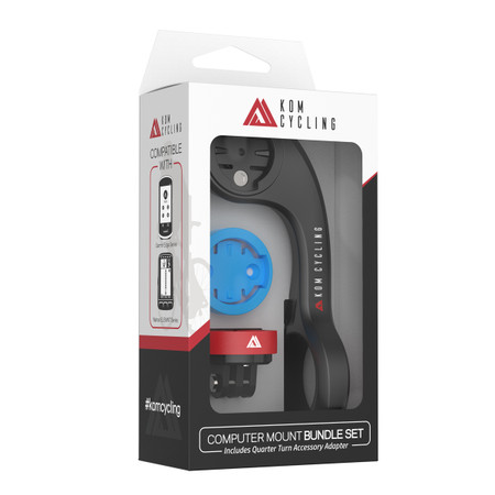 KOM Universal Garmin, Wahoo and Go Pro Mount Bundle in Black KOM Universal Garmin, Wahoo and Go Pro Mount Bundle in Black