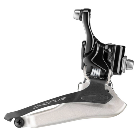 Campagnolo Chorus 12 Speed Double Road Front Mech Braze On In Black FD20-CH12B Campagnolo Chorus 12 Speed Double Road Front Mech Braze On In Black FD20-CH12B