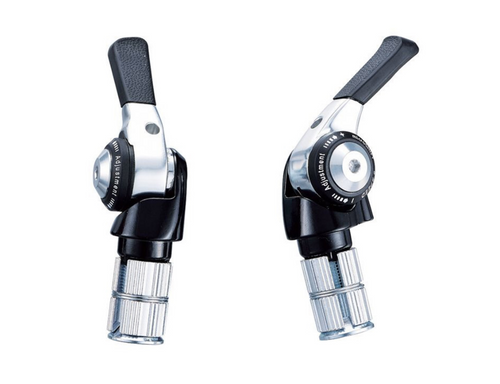 Microshift BS T09 9 Speed Double/Triple Road Bar End Shifters Shimano Compatible Microshift BS T09 9 Speed Double/Triple Road Bar End Shifters Shimano Compatible