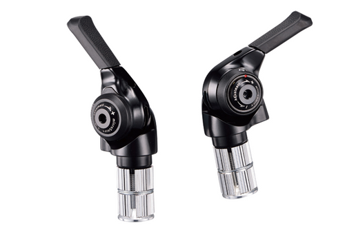 Microshift BS-M10 10Speed Double/Triple MTB Bar End Shifters Shimano Compatible Microshift BS-M10 10Speed Double/Triple MTB Bar End Shifters Shimano Compatible
