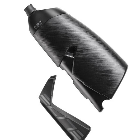 Elite Crono CX  Aero Bottle Kit Includes Carbon Cage And 500ml Aero Bottle Elite Crono CX  Aero Bottle Kit Includes Carbon Cage And 500ml Aero Bottle