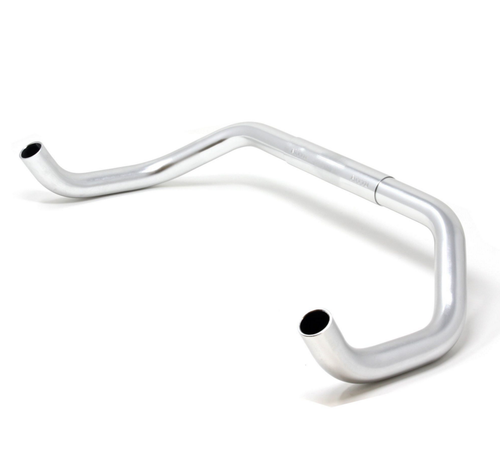 Nitto RB-019 Curved Bullhorn  Handlebars  Silver Nitto RB-019 Curved Bullhorn  Handlebars  Silver