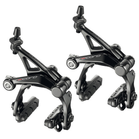 Campagnolo BR19-REDP Record 12 Speed Dual Pivot Brakeset In Black Campagnolo BR19-REDP Record 12 Speed Dual Pivot Brakeset In Black