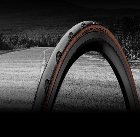 Continental GP5000S TR Tubeless Ready Folding Road Tyre In Black/Transparent Continental GP5000S TR Tubeless Ready Folding Road Tyre In Black/Transparent
