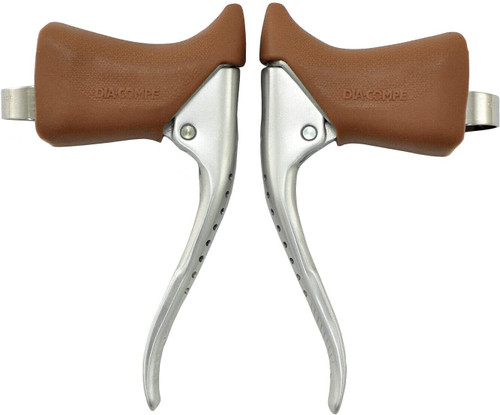 Dia-Compe Grand Compe GC07H CNC Drilled Road Drop Retro Brake Levers Dia-Compe Grand Compe GC07H CNC Drilled Road Drop Retro Brake Levers