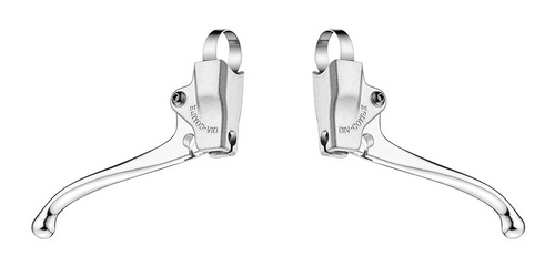 Dia-Compe 175 22.2.-23.8mm Brake Levers In Silver Dia-Compe 175 22.2.-23.8mm Brake Levers In Silver