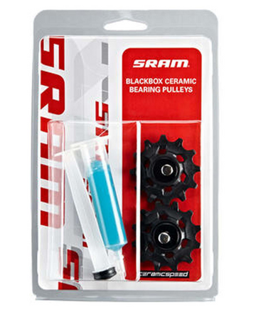 Sram XX1 11 Speed Black Box Ceramic Hybrid  X-SYNC Jockey Wheels Sram XX1 11 Speed Black Box Ceramic Hybrid  X-SYNC Jockey Wheels