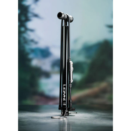 Lezyne Digital Travel Floor Drive Portable Pump In Black Lezyne Digital Travel Floor Drive Portable Pump In Black
