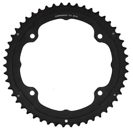Campagnolo FC-PO150B Potenza / Centaur 11 Speed HO 4-Arm Chainring 50T In Black Campagnolo FC-PO150B Potenza / Centaur 11 Speed HO 4-Arm Chainring 50T In Black