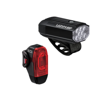 Lezyne Micro Drive 800+ Front & KTV Drive Pro+ Rear Waterproof Lightset RRP £85 Lezyne Micro Drive 800+ Front & KTV Drive Pro+ Rear Waterproof Lightset RRP £85